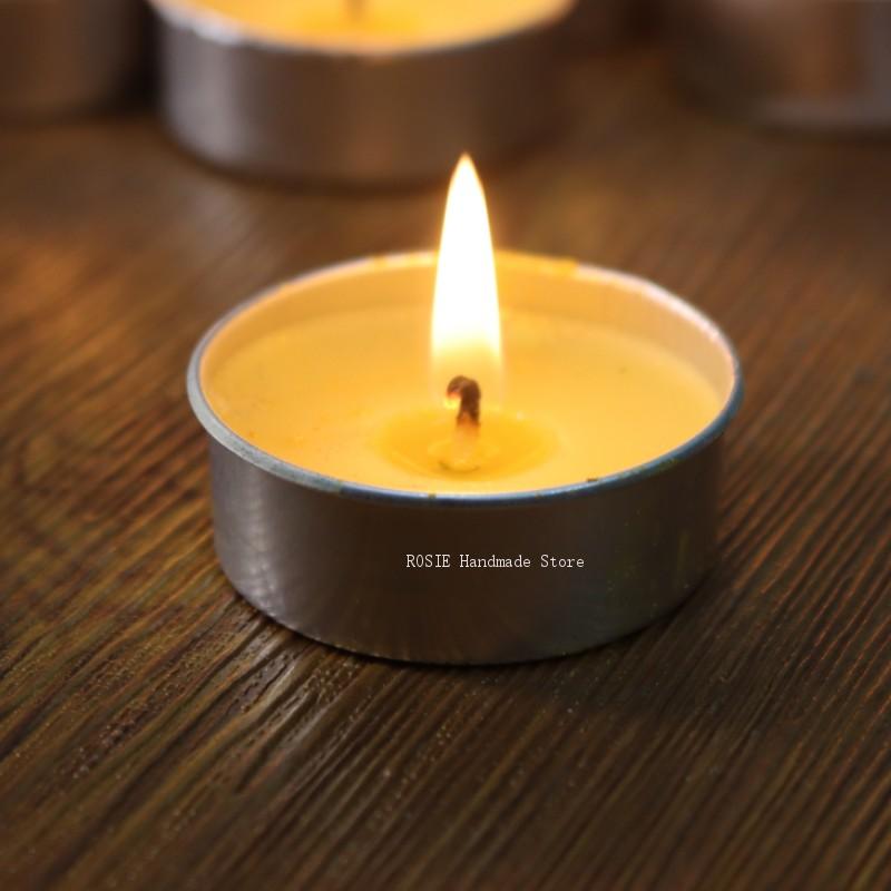 Candle Supplies In Bulk - Puste okrągłe aluminiowe pudełko z 100