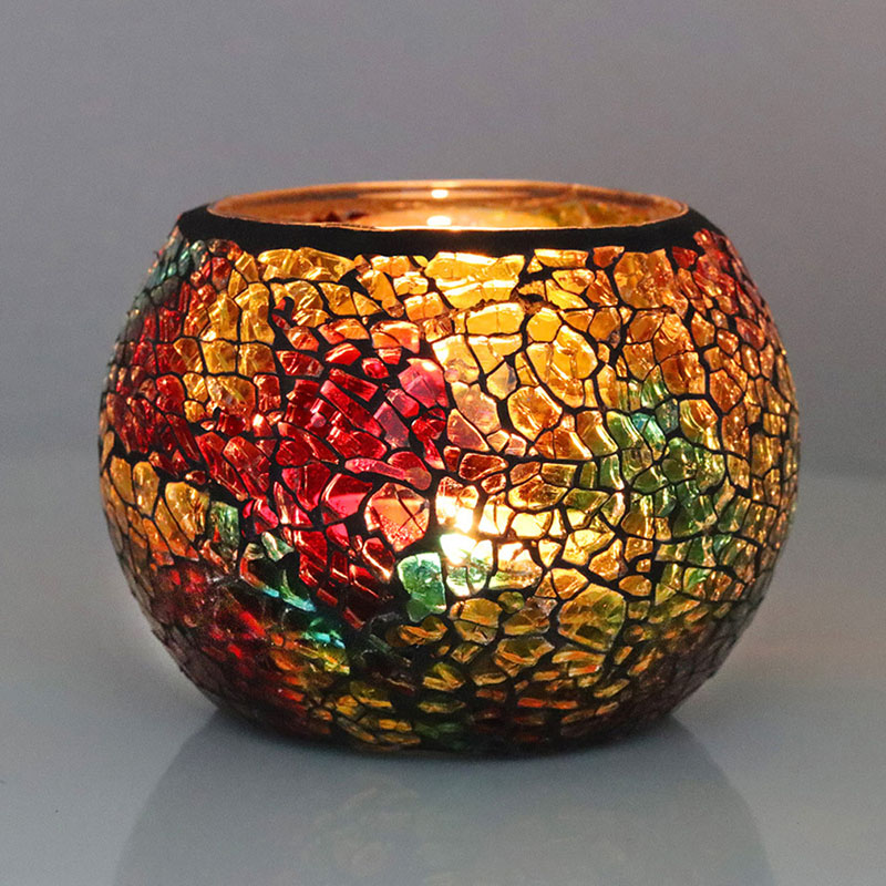 Candle Supplies Glass Jars - Tęczowe puste słoiki na świece DIY