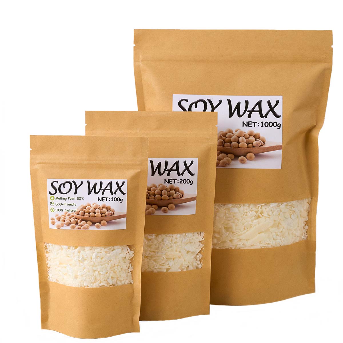 1-punktowy czysty biały wosk s – Candle Making Supplies For Beginners recenzja i cena